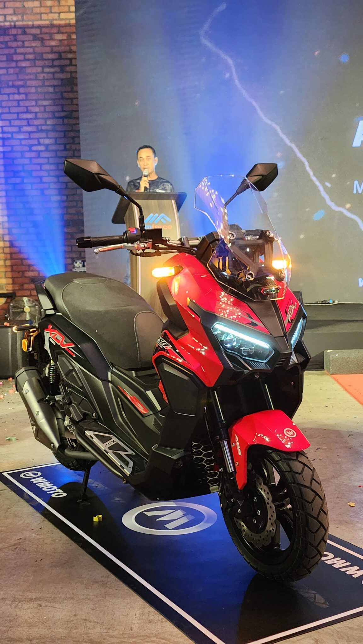 Wmoto Xdv I Launched Fully Loaded Adventure Scooter Priced From Rm