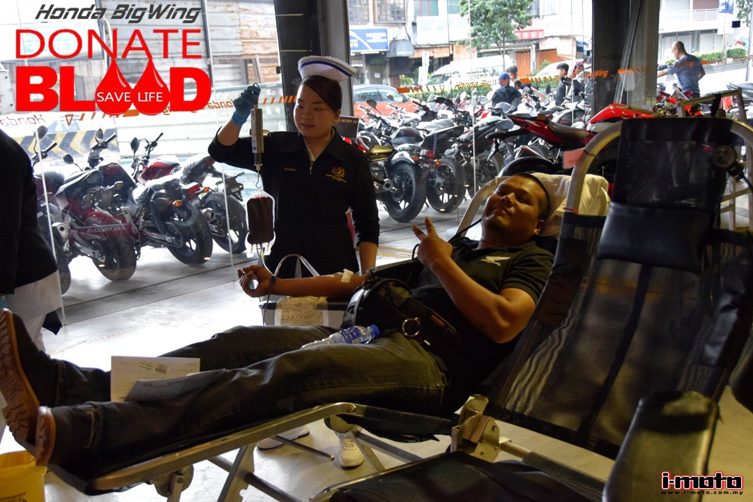 Honda Bigwing Setapak Be A Rider Save A Life Blood Donation Drive I Moto My