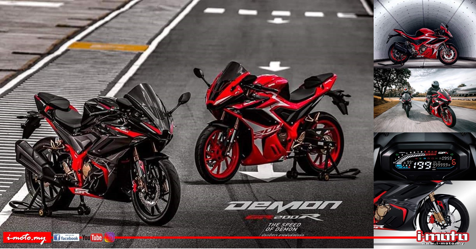 FIRST LOOK: GPX RACING DEMON 200GR LAUNCH IN THAILAND AND COMING SOON ...