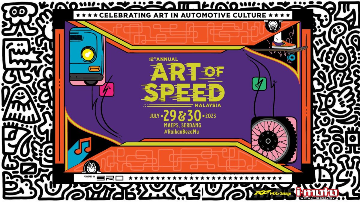 THE 2023 ART OF SPEED SET TO BE BIGGER AND BETTER. MARK YOUR CALENDAR